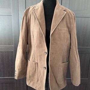 St. John's Bay Brown Corduroy Shirt Jacket